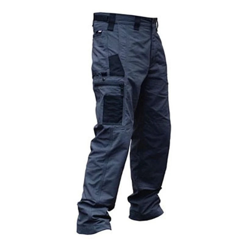 Clearance_Multi-Pocket Men's Casual Pants Military Tactical Cargo Pant Outdoor Hiking Trousers Wear-Resistant Training Overalls