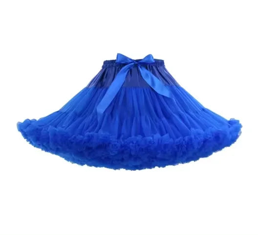 Lowest Pirce Womens 2-Layered Pleated Tulle Petticoat White Black Tutu Puffy Party Cosplay Skirt Lolita Cosplay Bridal Crinoline
