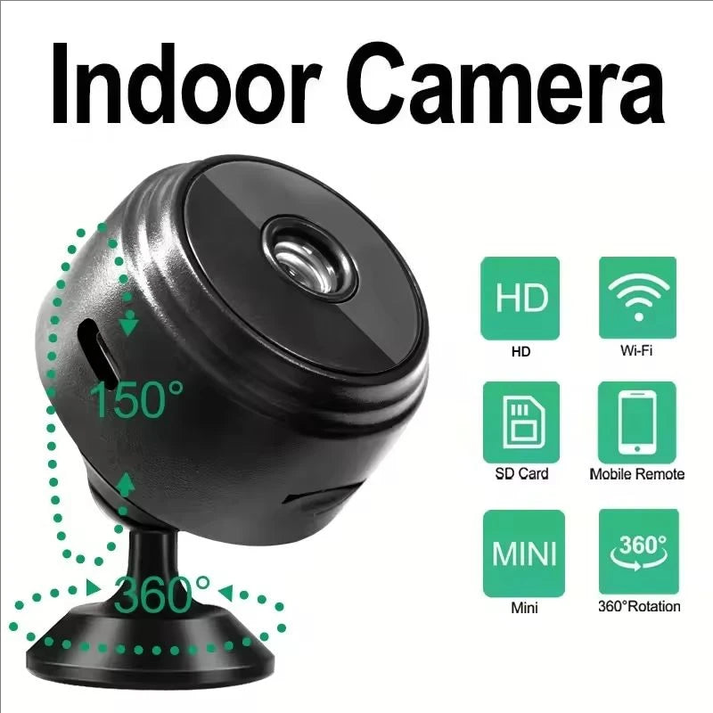 A9 WiFi Mini Camera Wireless Video Recorder Security Protection Camera Smart Home Monitoring Camera For Infants And Pets - Shoppiline