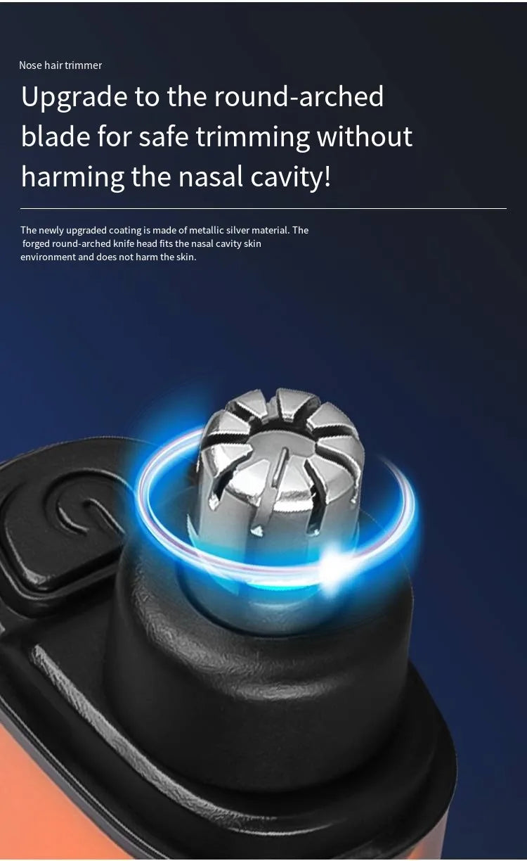 Nose Hair Trimmer Portable Trimmer for Nose Mini Nose and Ear Hair Trimmer Portable Nose Trimmer Rechargeable Trimmer for Man - Shoppiline