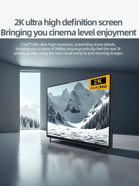 14 Inch 2K Portable Monitor 15: 10 2160*1440 IPS HDMI TYPEC For Laptop XBox PS4/5 Switch Cell Phone Computer Extension Office - Shoppiline