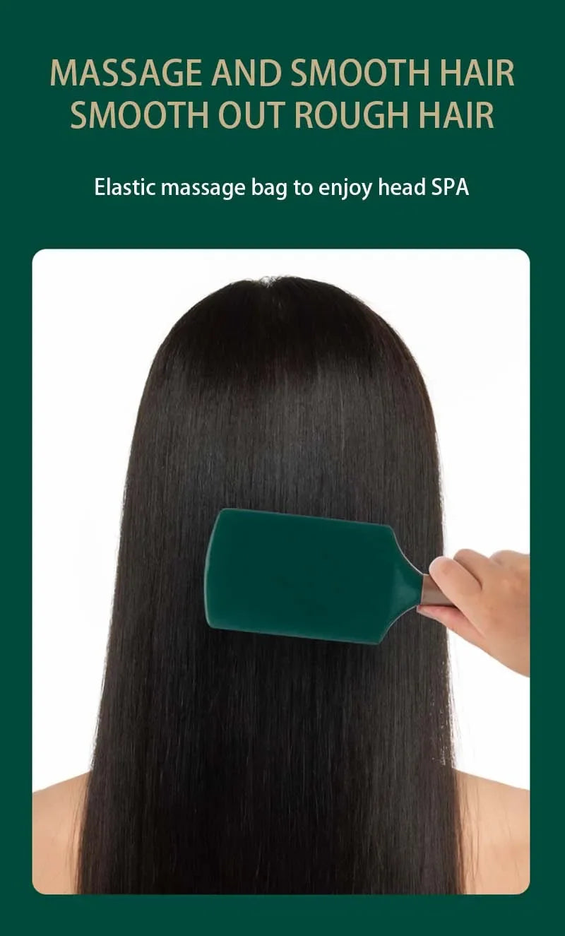 Anti-Static Oval round Air Cushion Comb Scalp Massage Exfoliating Tool for Salon SPA Professional Hair Styling Care Accessory