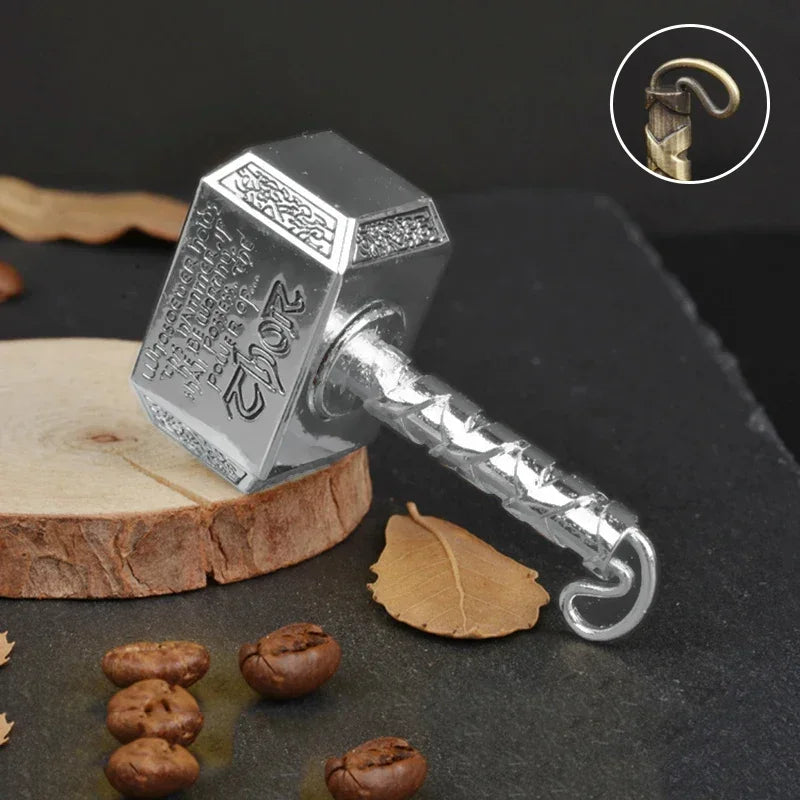 Kreisel-Fidget-Spinner aus Metalllegierung für Erwachsene, Anti-Stress-Spielzeug, Fingergyroskop, Anti-Angst-Metallhammer-Spielzeug