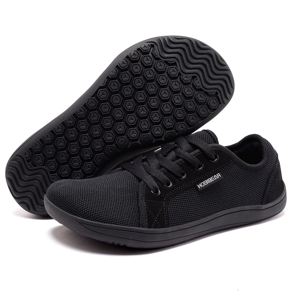 HOBIBEAR Unisex Barfußschuhe mit breiter Zehenbox für Herren und Damen – Outdoor-Trailrunning, minimalistische Wanderschuhe, leicht und atmungsaktiv