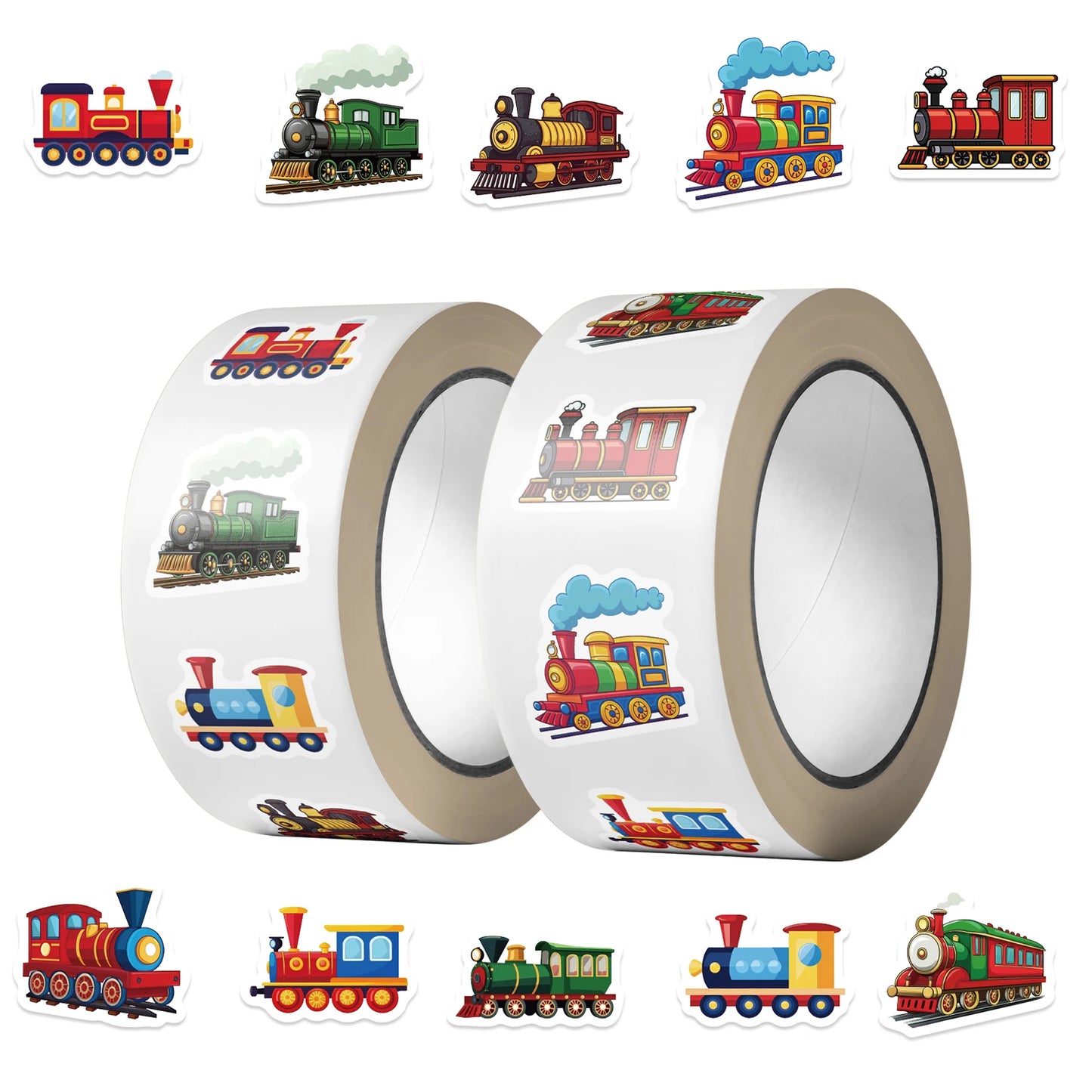 500Pcs Construction Vehicle Sticker Roll For Kids Reward Encourage Sticker For Labels Thank You Sticker Kids Toys