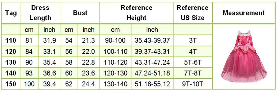 Kids Cinderella Costume Princess Dress for Girls Children Rapunzel Snow White Belle Jasmine Elsa Aurora Cosplay Carnival Dresses