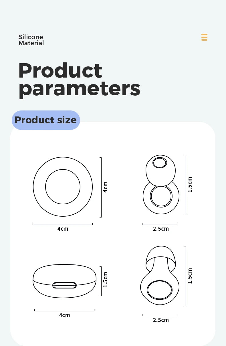 Silicone Ear Plugs for Sleeping 25dB Noise Cancelling Hearing Protection Reusable Earplugs for Sleep Focus Concerts Work Study