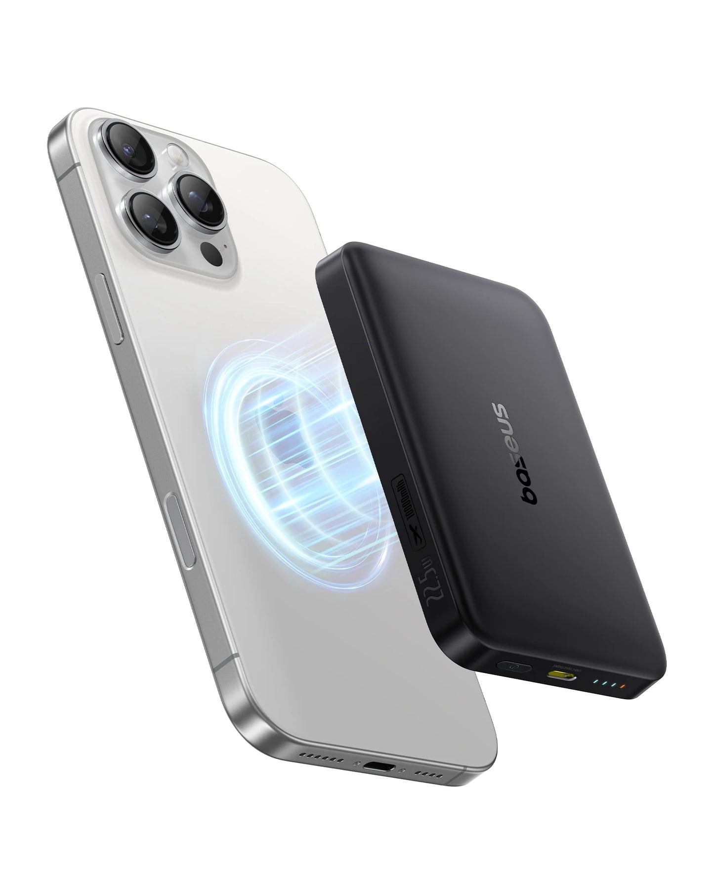 Baseus Qi2 Magnetic Power Bank 10000mah 15W Wireless Charging 22.5W Wired Charge Qi2-Certified for iPhone 16 15 14 13 12 Pro Max - Shoppiline