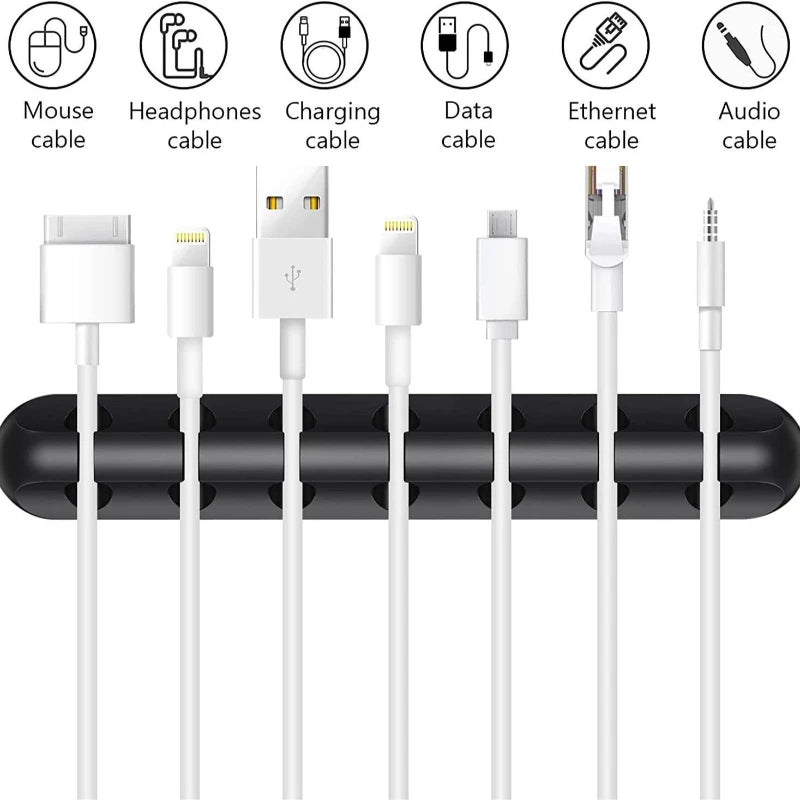 Wire Organizer Mobile Phone Charging Cable Data Cable Wire Routing Storage Cable Organizer Snap Clip