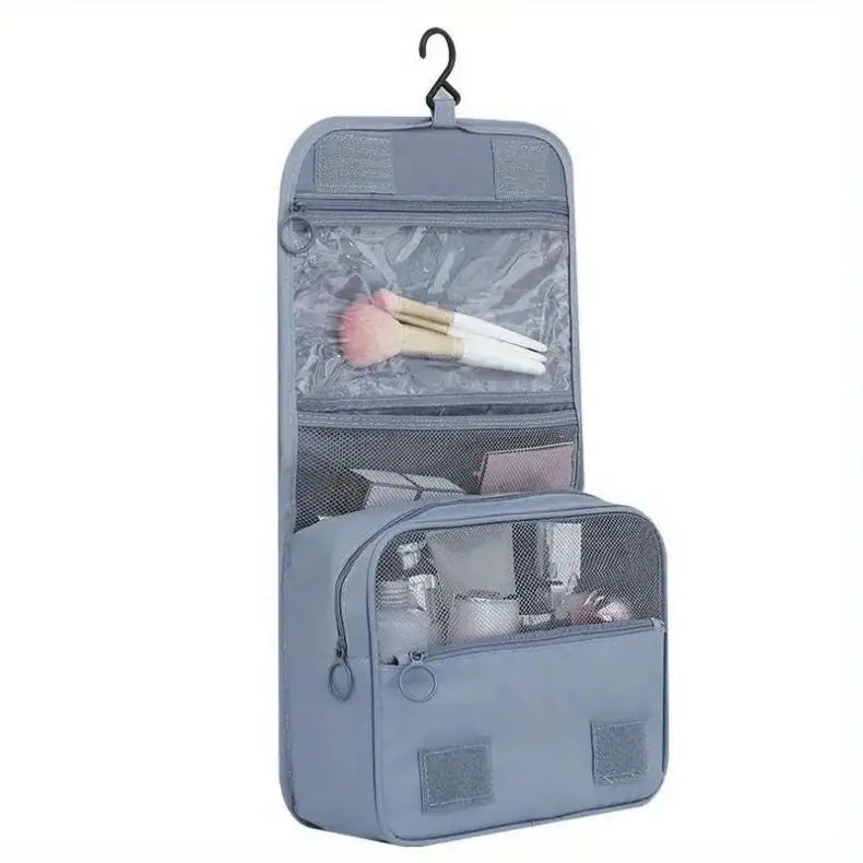 Travel Makeup Bag Waterproof Toiletries Organizer High Quality Women Neceser Bathroom Hook Wash Pouch Hook Makeup Storage Bag