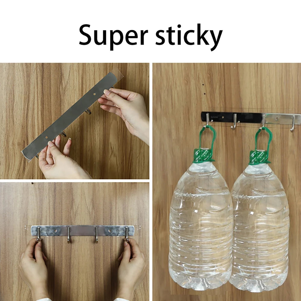 1/3/5m Nano Tape Double-Sided Adhesive Tape Waterproof Transparent Reusable Mounting Tape Heat Resistance Professional Home Tape