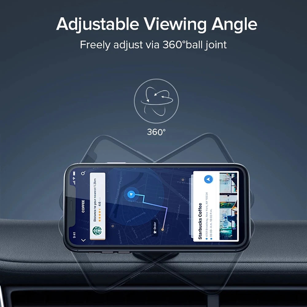 Magnetic Car Phone Stand Magnet Mount Bracket Adhesive Stick on Dashboard for iPhone 14 13 12 Pro Samsung Xiaomi Huawei Mobile