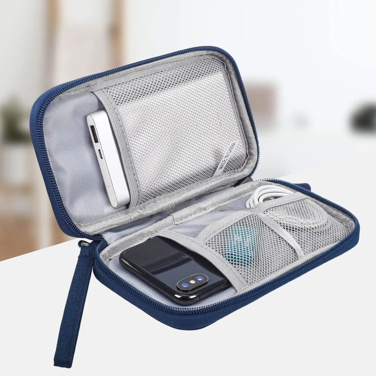 1pc Electronic Organizer Small Travel Cable Organizer Bag, Digital Gadget Organizer Case, Waterproof Travel Gear Storage