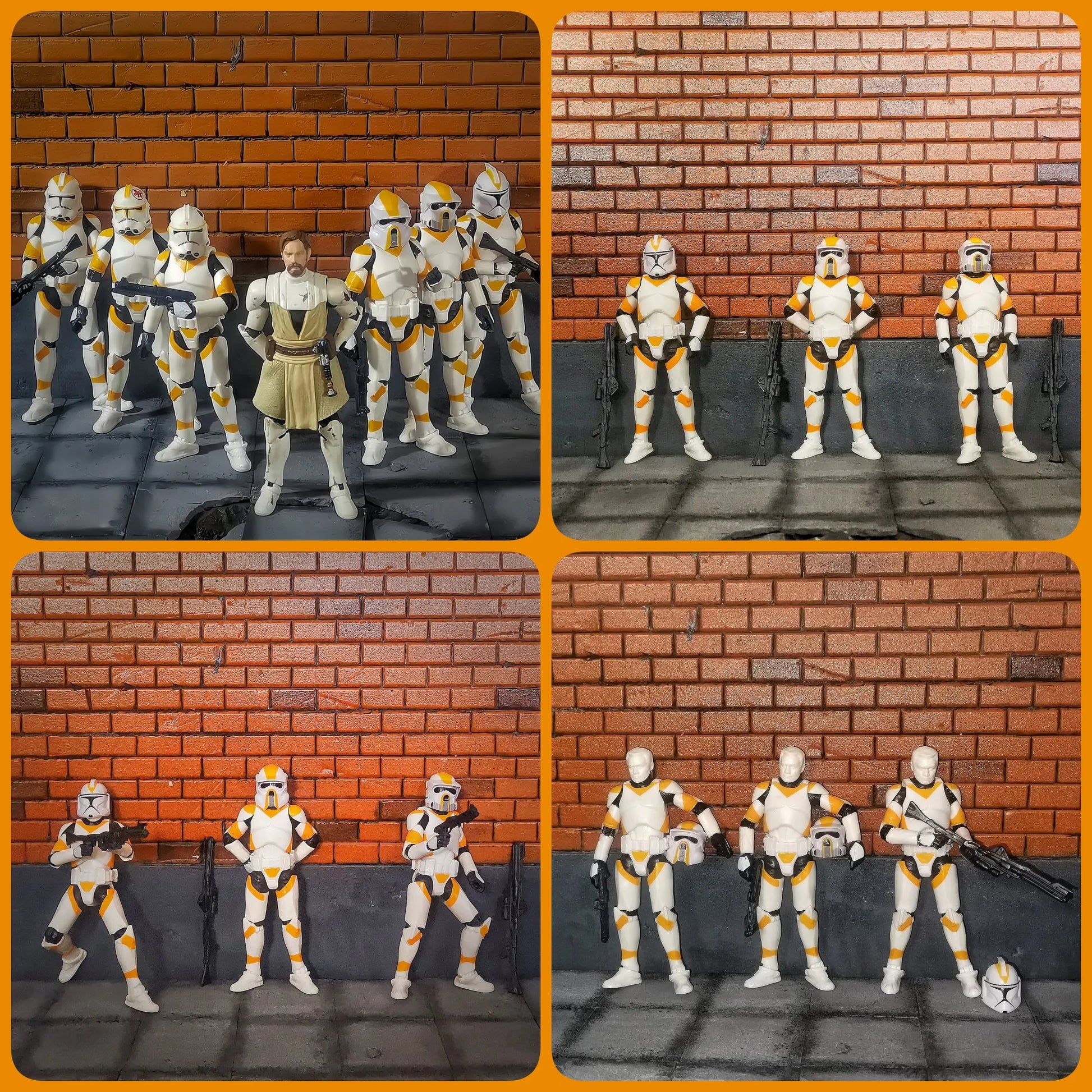 Star Wars 3.75 Inch Trooper 1/18 501st Legion Action Figure Hardcase REX Anakin Dogma Tup Toys Model Loose - Shoppiline