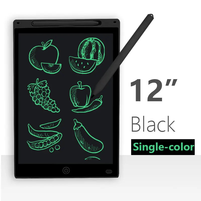 Digital LCD Writing Tablet Board 8/12 Inch Drawing Tablet Screen Kids Graphic Tablet Toys for Children
