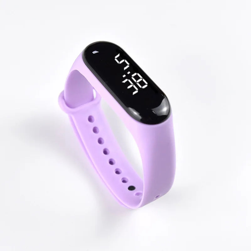 Mode Mickey Kinderuhren für Mädchen Elektronisches Armband Sport Touch LED Spiderman Puppe Kinderuhr Frauen Wasserdichte Uhr