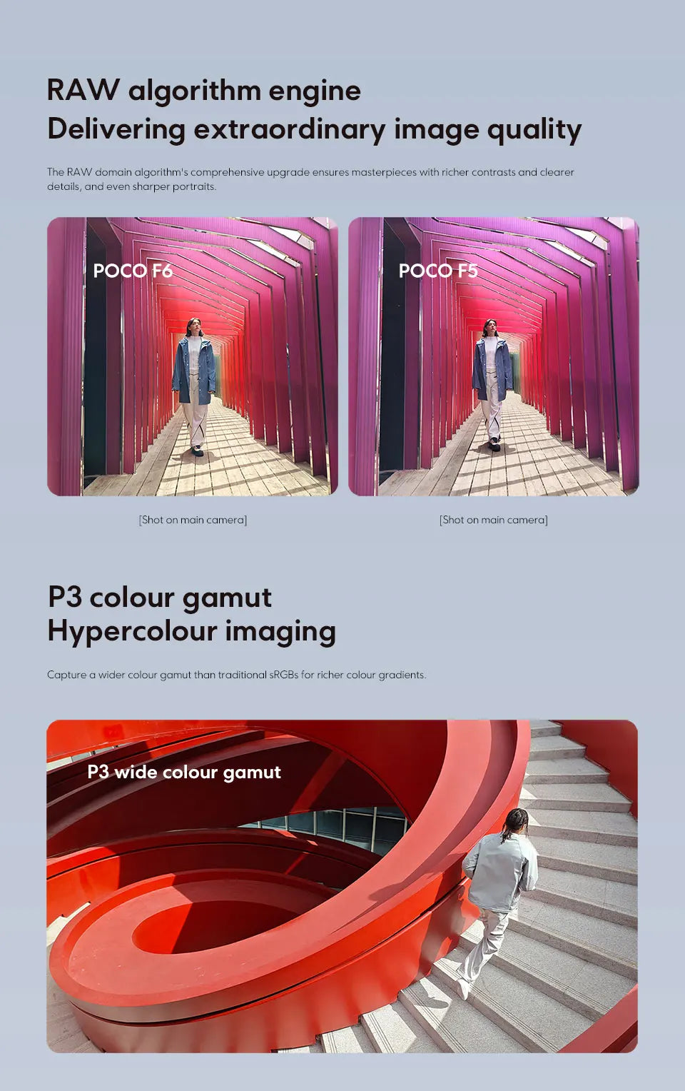 POCO F6 Smartphone Global Version Snapdragon®8s Gen 3 5000mAh battery 6.67" 1.5K 120Hz CrystalRes AMOLED DotDisplay NFC 5G - Shoppiline