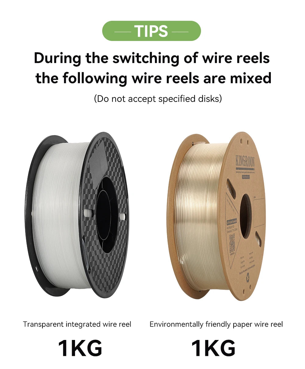 10KG 1.75mm PETG Filament Tangle-Free, High Quality 3D Printing Eco-friendly Plastic Consumables 22LBS, vacuum packaging 3D Prin