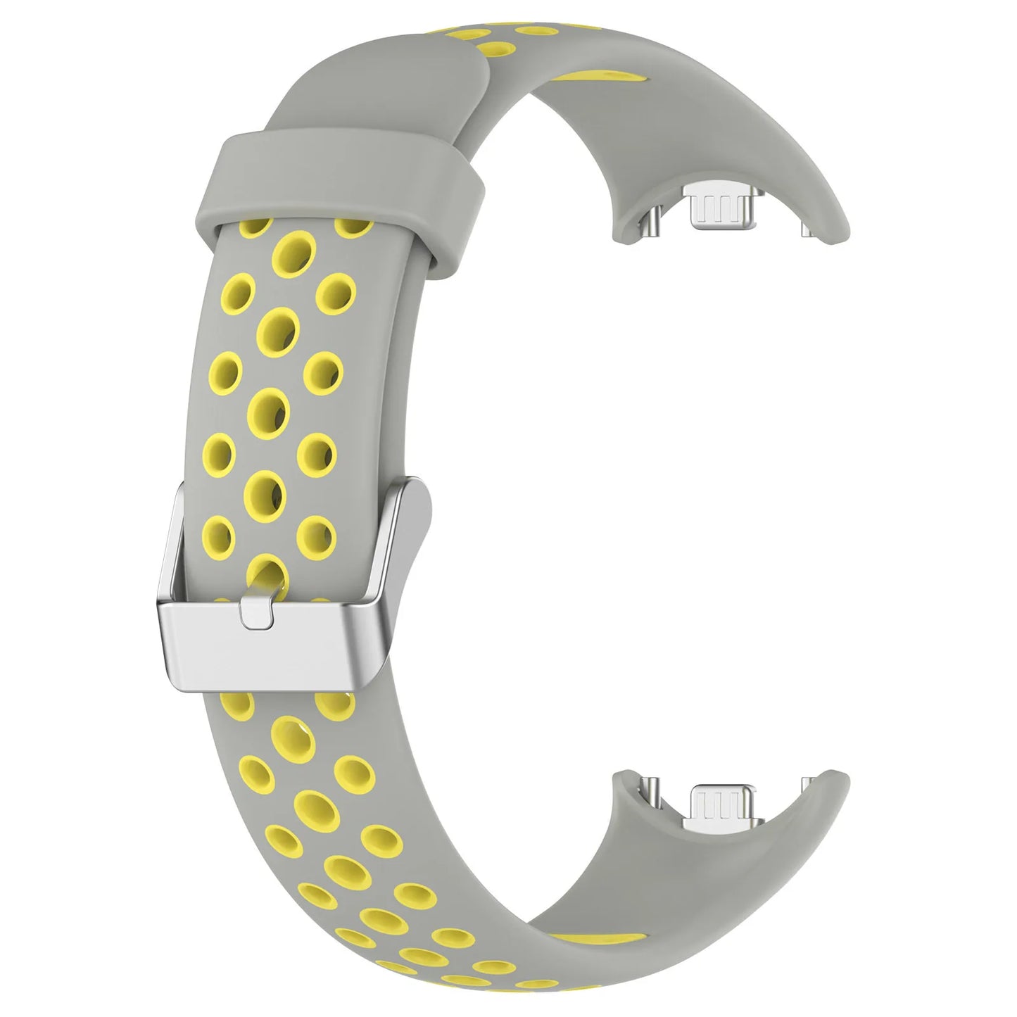 Für Xiaomi Band 8 9 Silikonarmband, zweifarbiges, atmungsaktives Smartwatch-Armband, Ersatzarmband für Xiaomi MiBand 8 9