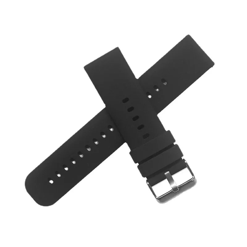 Universal Watch Straps 22mm 20mm Quick Release Silicone Band Soft Rubber Wristband for Huawei Samsung Xiaomi Amazfit Smartwatch