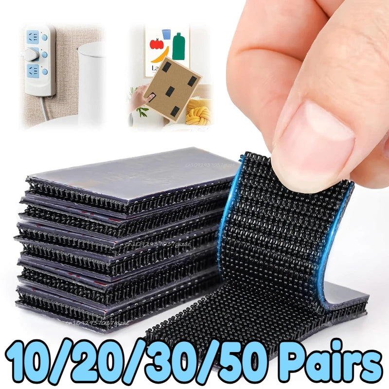 Carpet Fixing Stickers Double Faced High Adhesive Car Carpet Fixed Patches Home Floor Foot Mats Anti Skid Grip Tapes Magic Tape