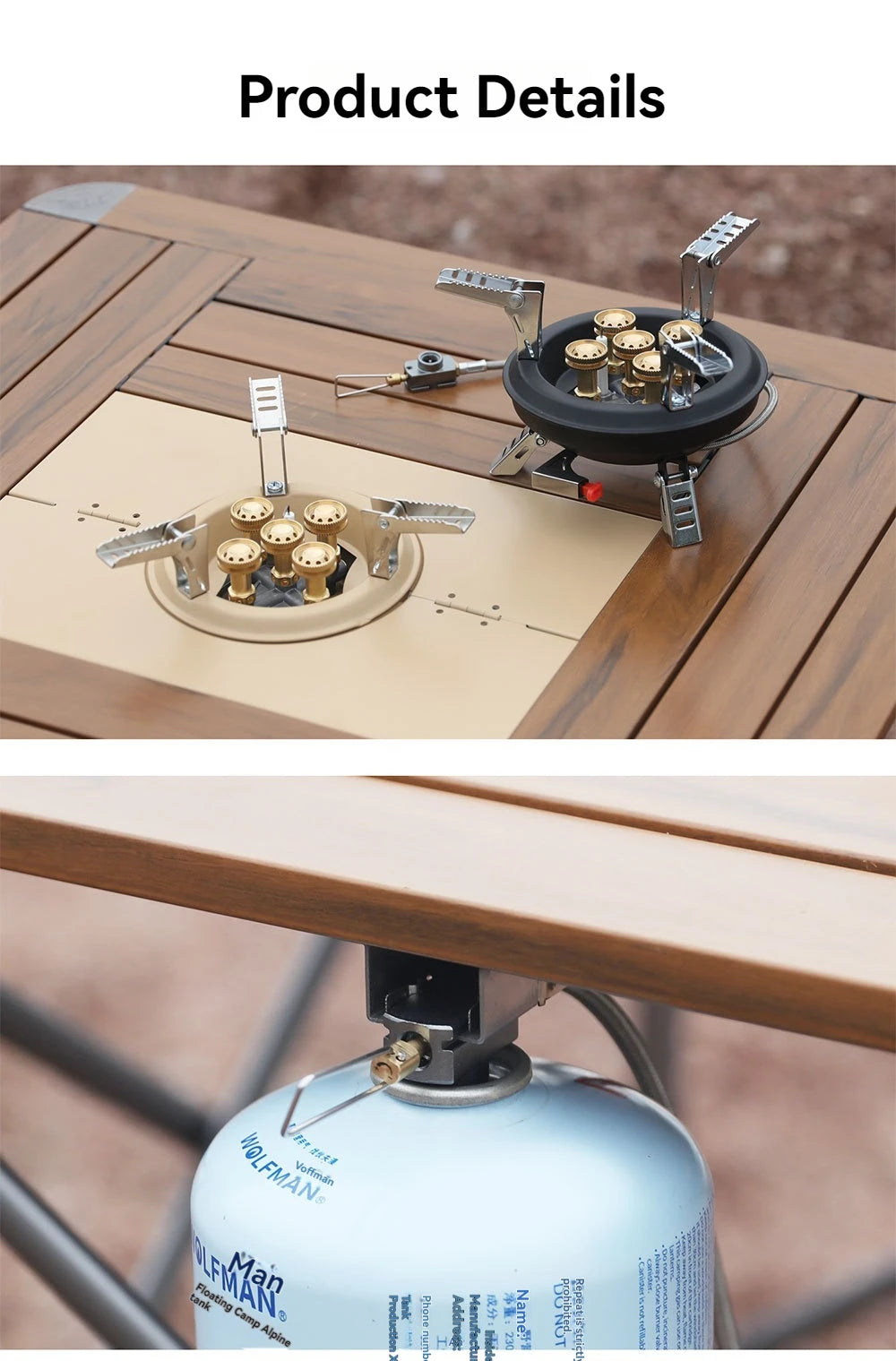 BRS Outdoor BRS-201A Five Core Fierce Stove Fierce Stove Five Star Stove Camping Barbecue Tool