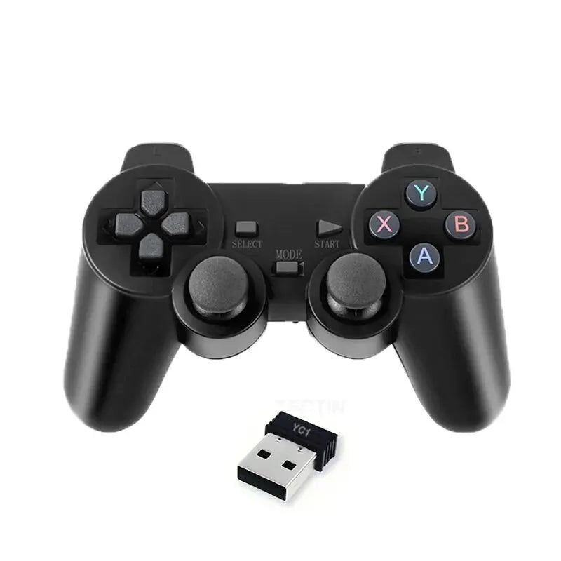 1/2 Stück 2,4 GHz kabelloser Gamecontroller – USB-Joystick für PC, Android TV und PC BOX, GAME BOX Steuerung