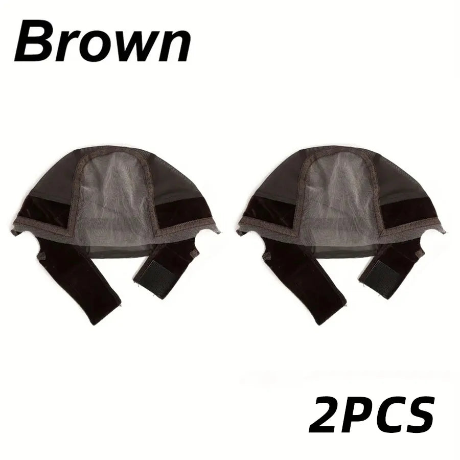 Female Headband Wig Cap Hd Lace Wig Cap For Wig Making U Part Wig Caps With Adjustable Velvet Wig Grip To Wear Wig Nude Hair Net