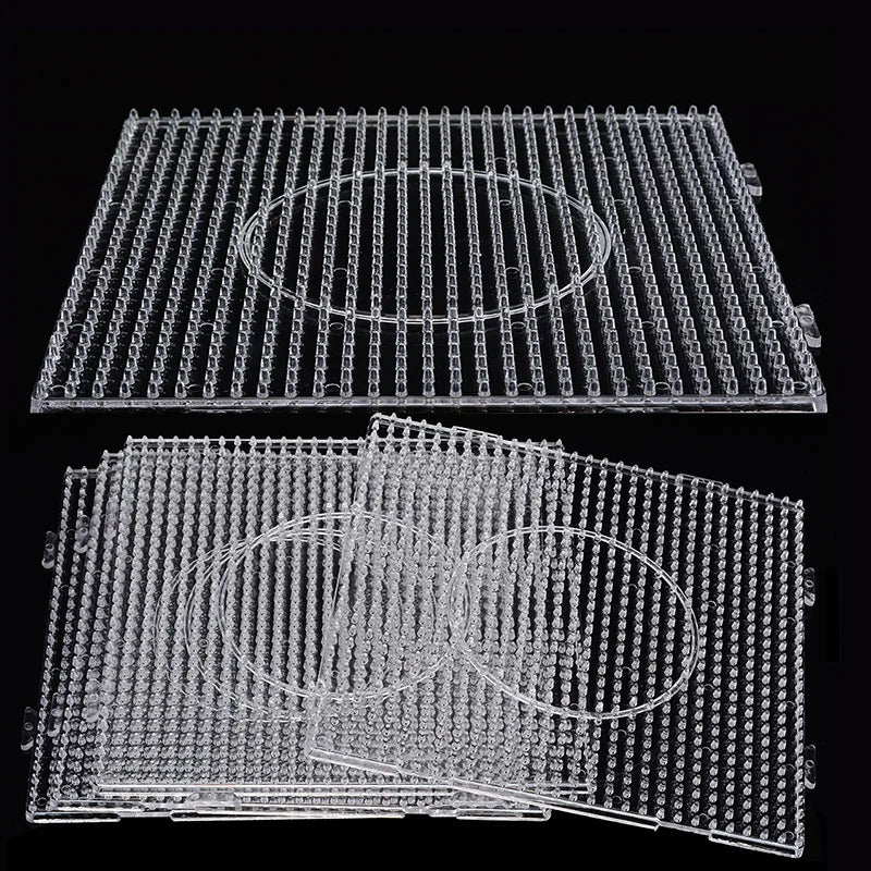 Clearance_2.6mm/5mm Perler Beads Square Pegboard 3D Puzzle Juguetes For Hama Bead Educational Toys for Children Jigsaw Puzzle Br