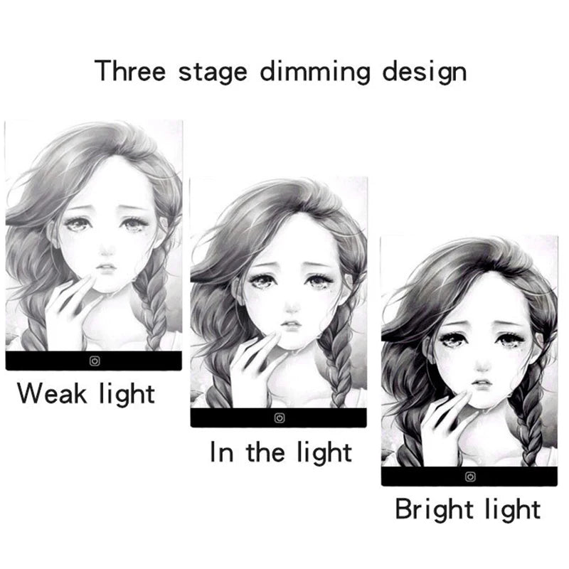 LED Photocopying Table Drawing Board Children's Light-transmitting Copying Table Brightness Adjustable Copy Board Painting Toys - Shoppiline