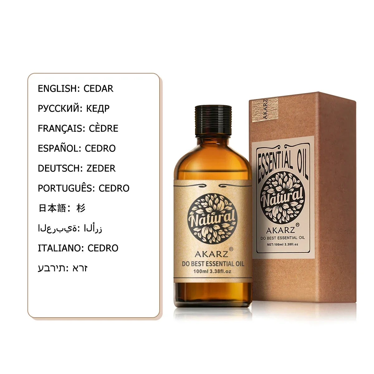 AKARZ Musk Essential Oil Natural Aromatherapy Relieve The Nerve Balance Mood body face care Musk Oil