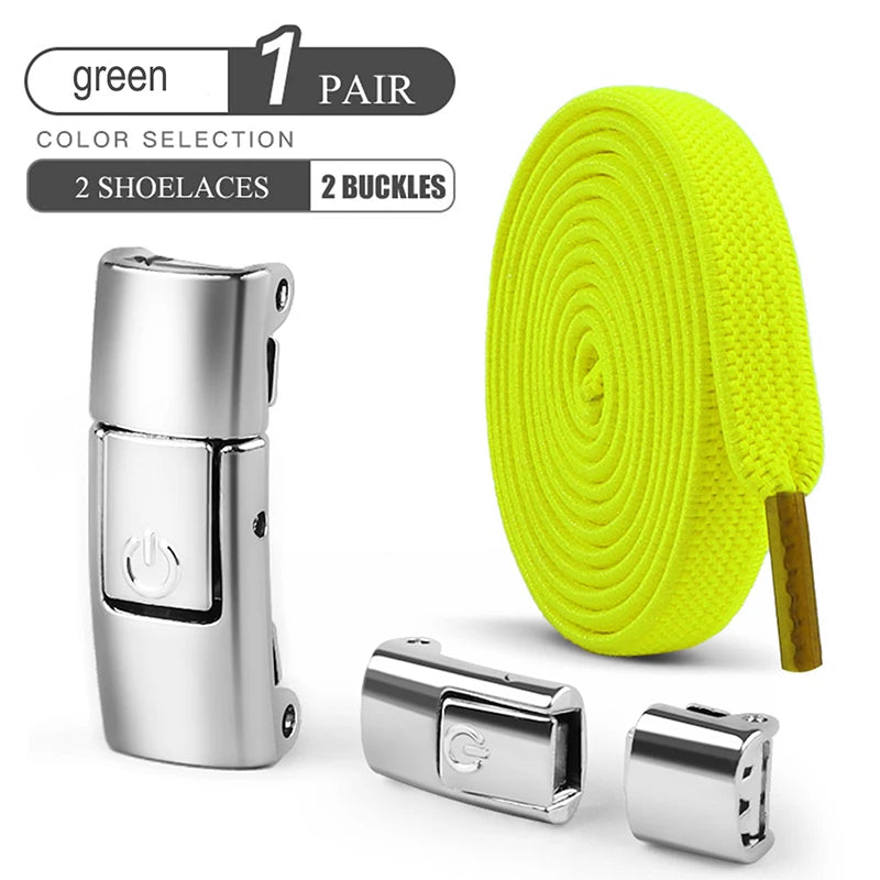 8mm Schnürsenkel ohne Binden, Pressverschluss Schnürsenkel, Elastische Schnürsenkel, Sneaker Kinder Erwachsene, Verbreiterte flache Schnürsenkel für Schuhe