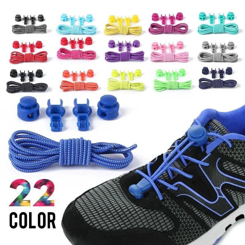 1 Paar Schnellschnürsenkel ohne Binden, elastische Schnürsenkel ohne Binden, Sneakers Kinder Erwachsene Stiefel Schnürsenkel für Schuhe