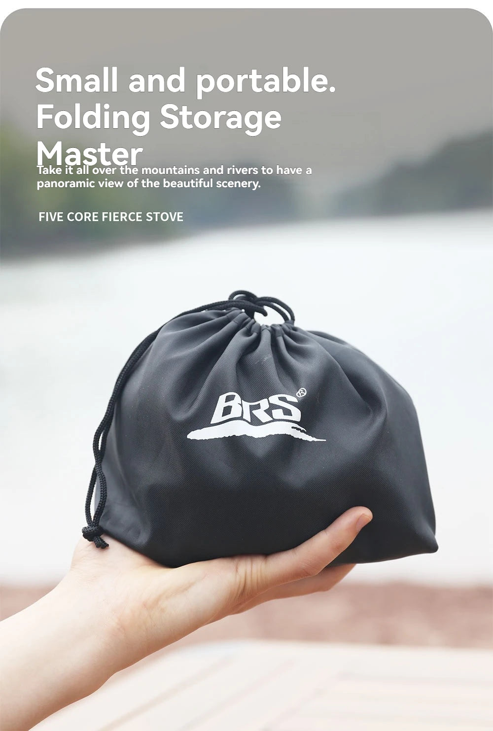 BRS Outdoor BRS-201A Five Core Fierce Stove Fierce Stove Five Star Stove Camping Barbecue Tool