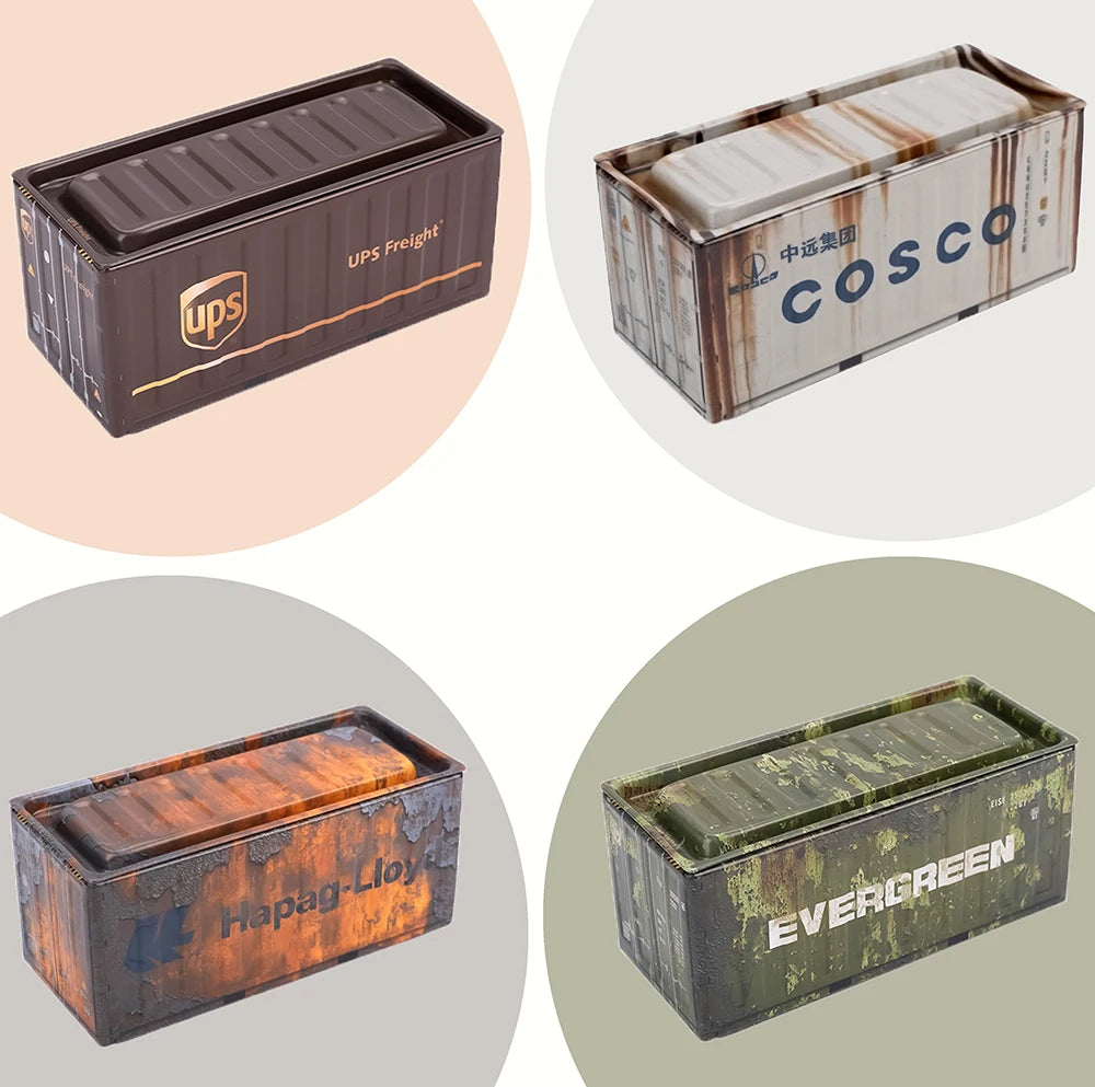 Mini Iron Storage Box Miniature Storage Iron Box Creative Decoration Collect Small Item Desktop Mini Container Model Kids Gifts - Shoppiline