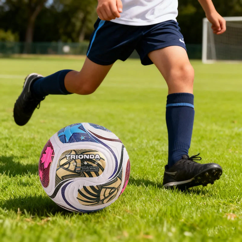 2022 High Quality Soccer Ball Official Size 5 PU Material Seamless Wear Resistant Match Training Football Futbol Voetbal Bola - Shoppiline
