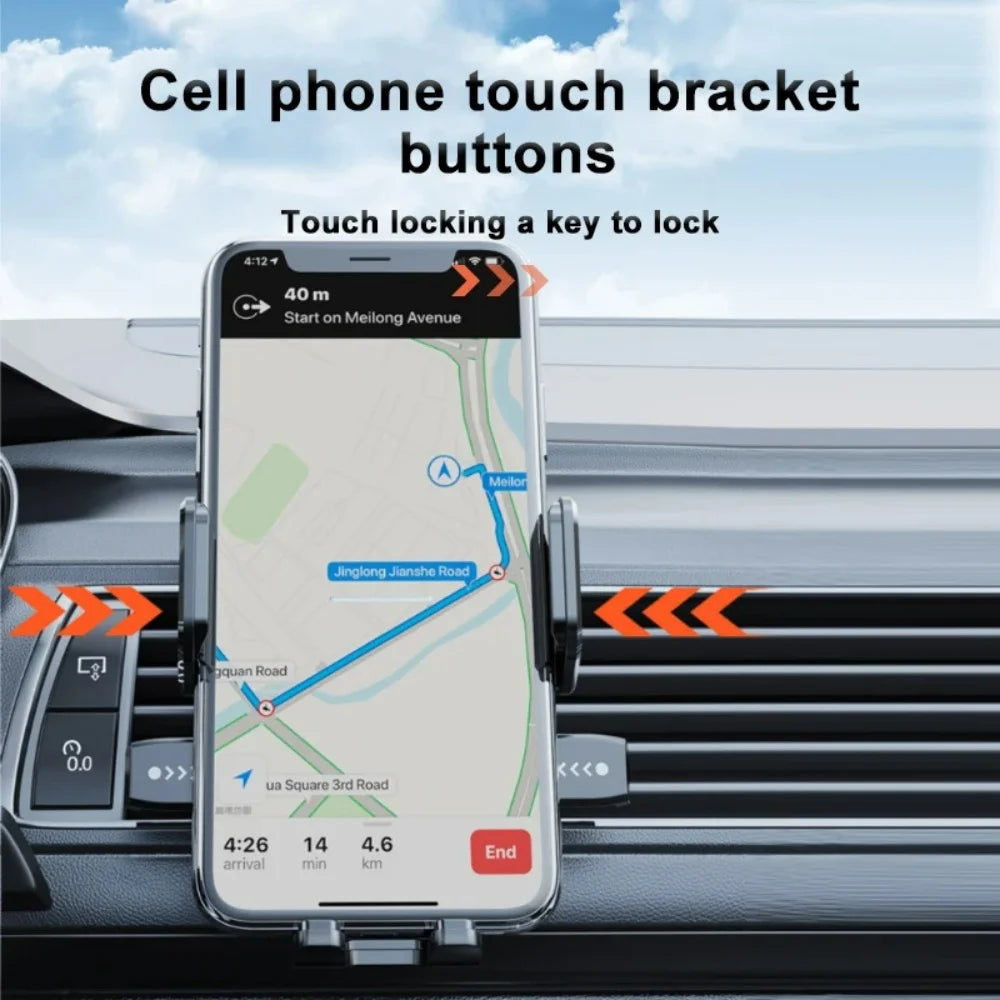 Suction Cup Car Phone Holder 360° Rotation Car Dashboard GPS Navigation Mount Stand For iPhone Samsung Xiaomi Smartphone Bracket