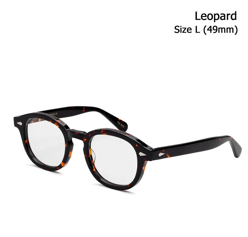 Johnny Depp Lemtosh Eyeglasses Frame Men Optical Glasses Women Computer Goggles Clear Lens Luxury Brand Vintage Acetate Frame