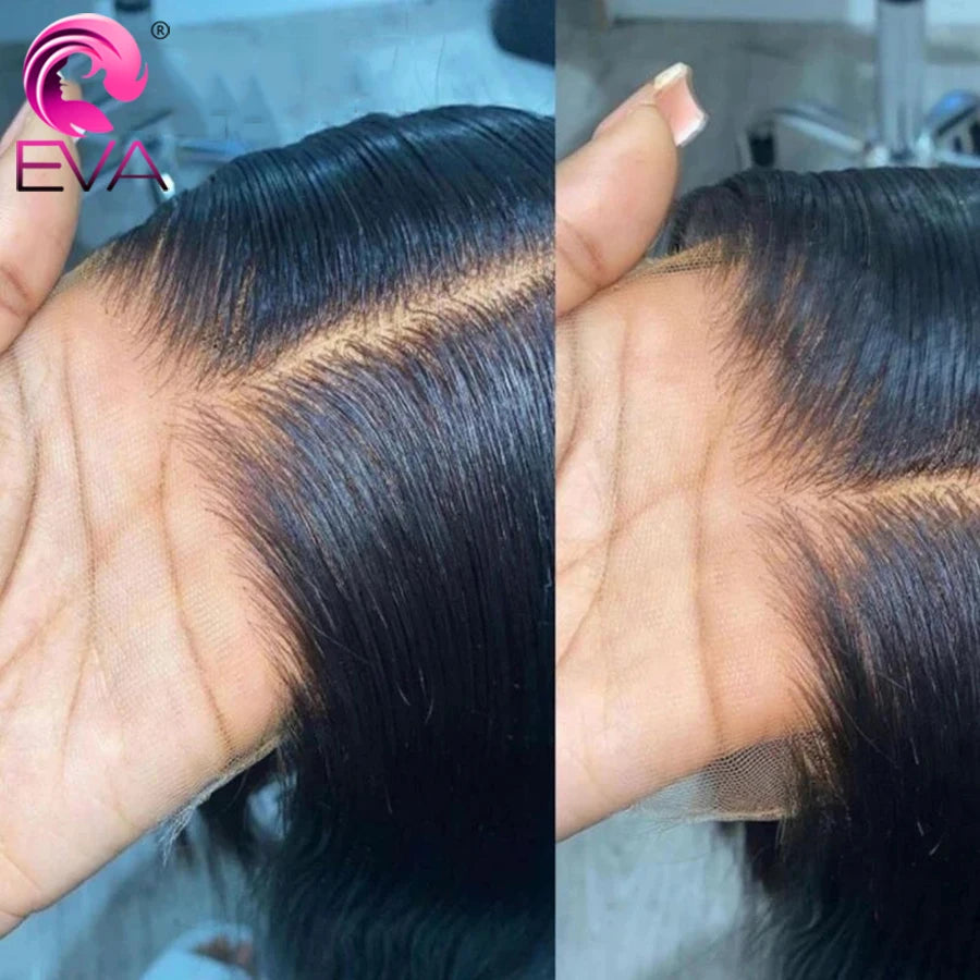 Eva 5x5 Hd Lace Closure Straight 13x4 Lace Frontal Closure Hand Tied Human Hair Closures Free Part Hd Lace Closure Pre Plucked
