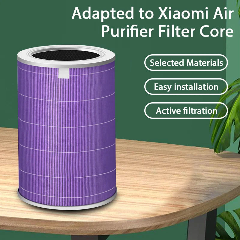 HOMEFISH Air Filter For Xiaomi Air Purifier Pro/1/2/3/2H/2C/2S/3H/3C Filter Carbon Haze Anti Bacteria Formaldehyde Air Purifier - Shoppiline
