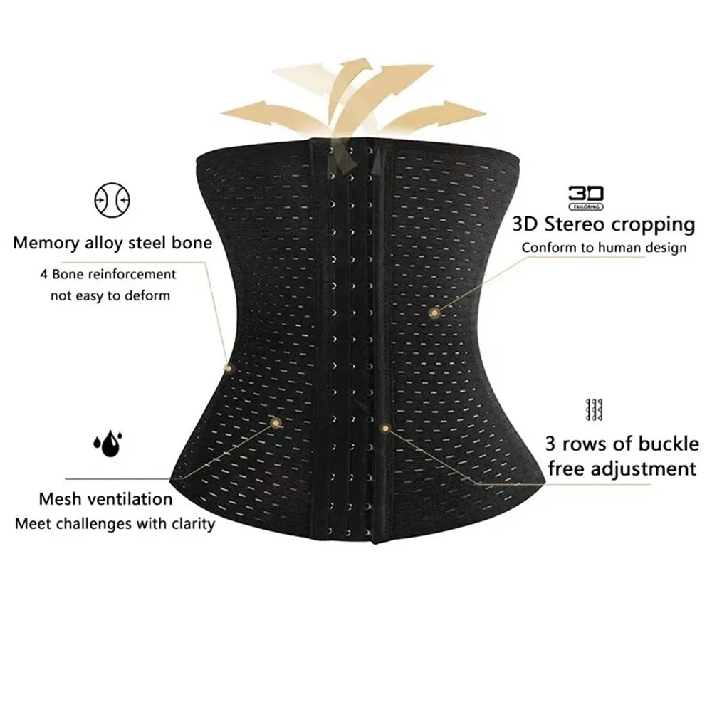Postpartum Corset Women Body Shapewear Black Belly Band Tummy Slimming Shaping Shaper Flat Belly