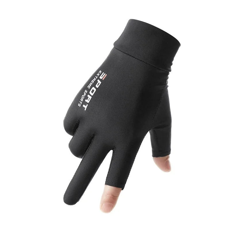 Summer Anti-UV Cooling ‌Ice Silk Arm Sleeves Breathable Stretchy Cover UV Protection Sun Sleeves for Cycling Running Sports