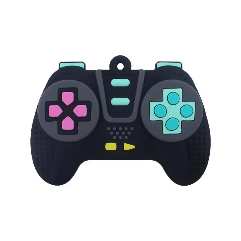 Neues Baby-Beißspielzeug, Gamecontroller-Form, Silikon-Beißspielzeug für Babys 6-12 Monate, Geschenke, Sensorisch, Pädagogisch