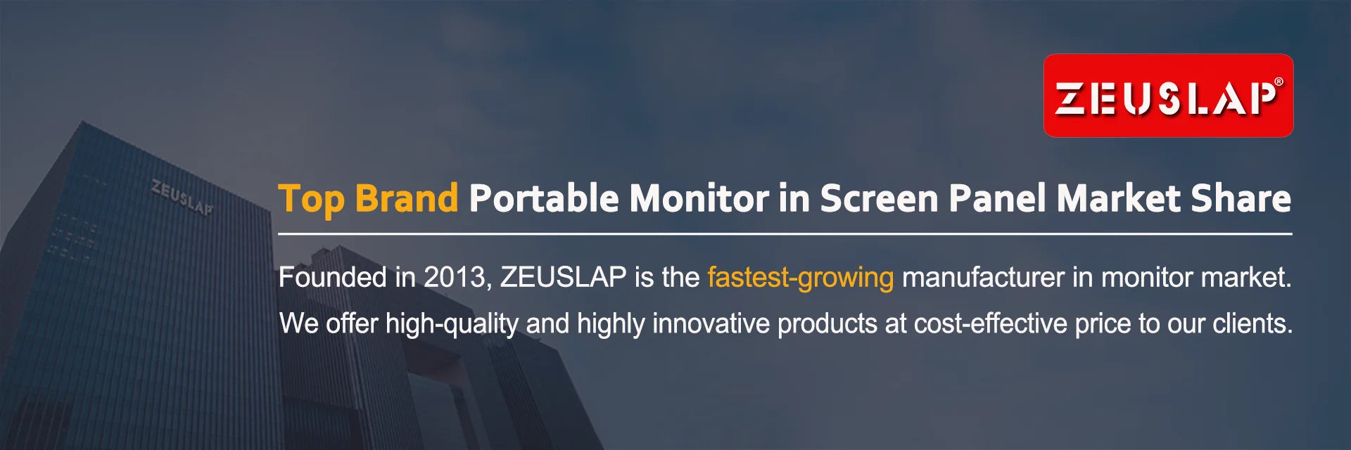 ZEUSLAP 16" 2.5K 144hz Portable Monitor 2560*1600 16:10 100%sRGB 500Cd/m²  Travel Gaming Display for Laptop Switch ps4 ps5 Xbox - Shoppiline