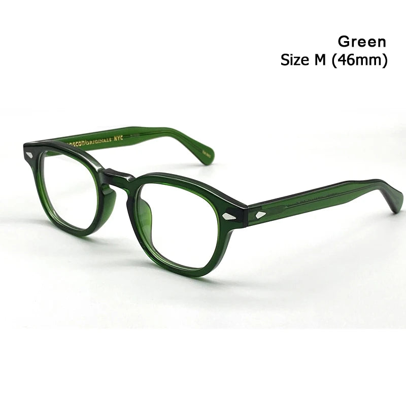Johnny Depp Lemtosh Eyeglasses Frame Men Optical Glasses Women Computer Goggles Clear Lens Luxury Brand Vintage Acetate Frame