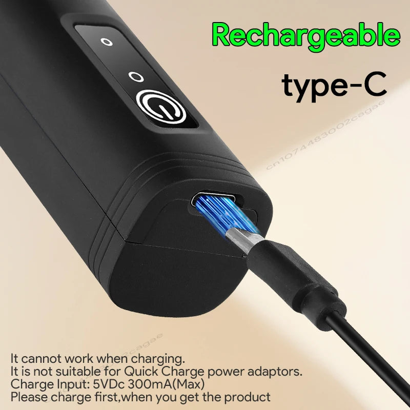 HOT  Electric Milk Frother + Egg Beater Wireless Type-C Charging 3 Speeds Mini Handheld Foam Maker Coffee Whisk Cooking Tools