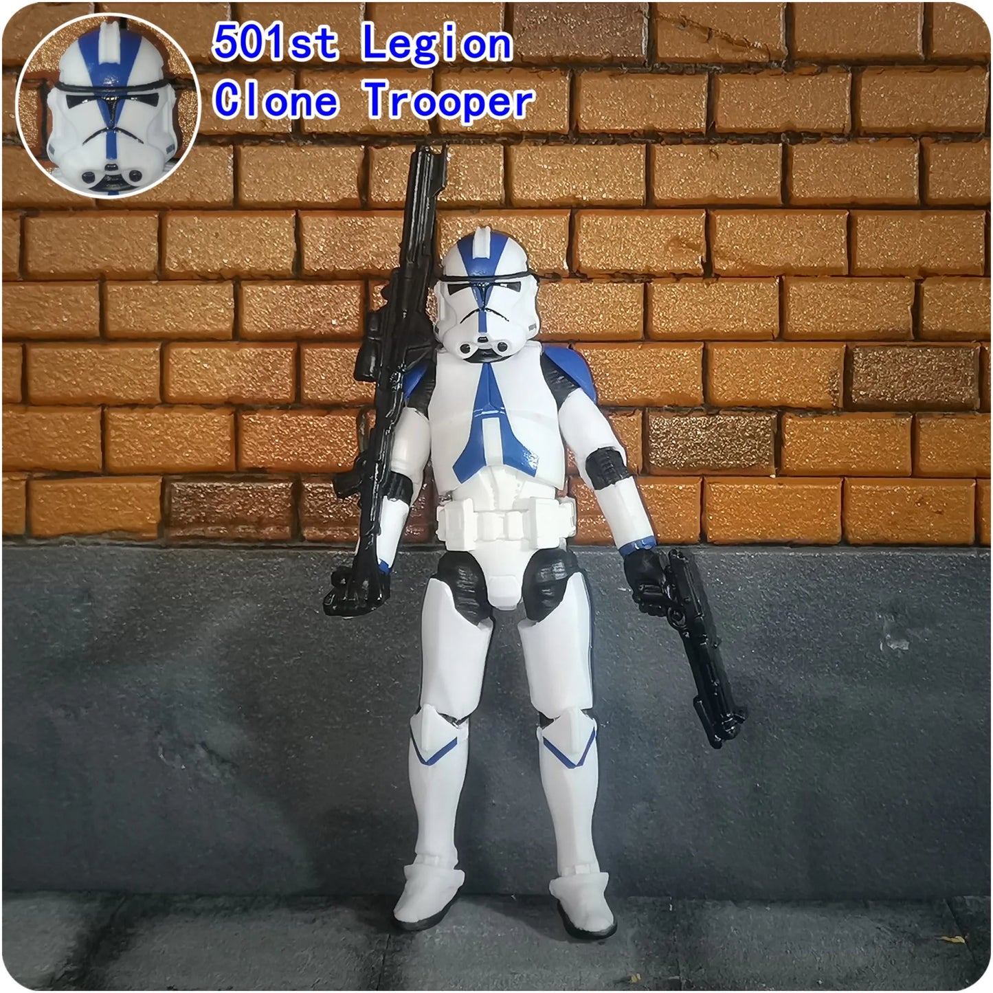 Star Wars 3.75 Inch Trooper 1/18 501st Legion Action Figure Hardcase REX Anakin Dogma Tup Toys Model Loose - Shoppiline