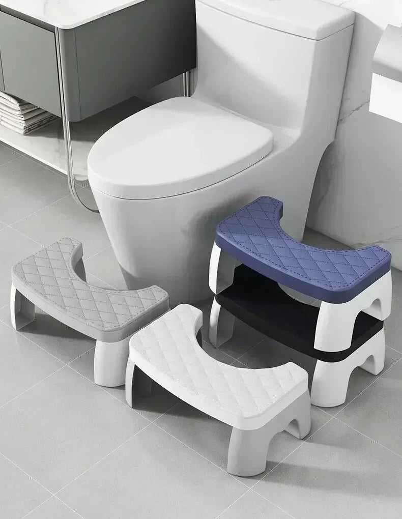 Universal Squatty Potty Toilet Stool - Waterproof Foot Stool for Adults, Kids, Seniors & Pregnancy Support