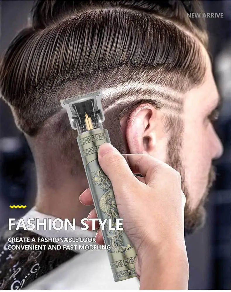 Retro T9 Ensemble de tondeuse à cheveux originale, vestes de tondeuse, rasoir électrique pour hommes, rasoir de barbier Pro Lence pour zones sensibles