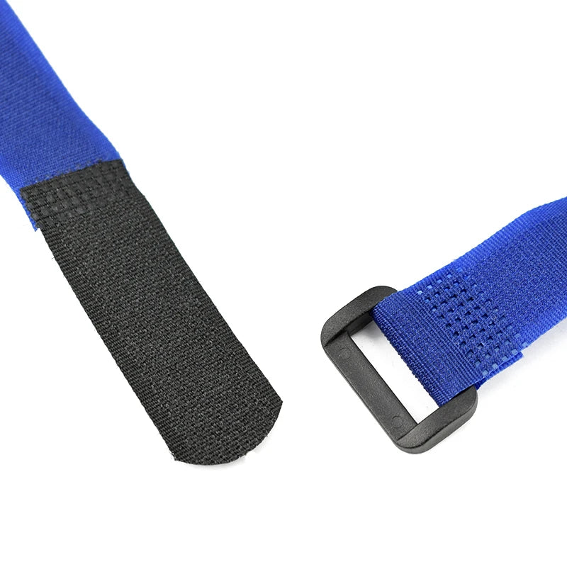 5PCS Bike Handlebar Straps Universal Nylon Tie Bands for Flashlight Gear Accessories Sticky Fastening Strap